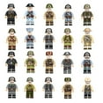 thumbnail image 1 of Fddxhl 20PCS/Set World War II Soldiers Minifigures Building Blocks Toys, World War II Action Figures Building Block Soldiers Action Figures Building Block Toy Set,Halloween Xmas & Birthday Gifts Decor, 1 of 11
