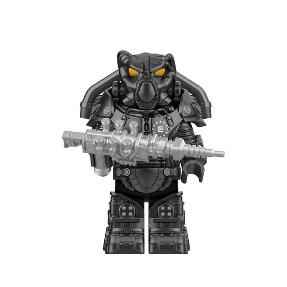 Fddxhl Fallout Minifigures Building Blocks Toys Set, 2 Inch Fallout T-60 Power Armor Action Figures, Ideal Fallout Toys for Kids Fans Birthday Halloween Xmas Gifts, Home Decor