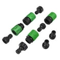 thumbnail image 1 of Fdelink 1 Set Of Internal Thread Quick Connector Water Pipe Connector American Standard,Plastic Connectors Hose 1Set 3/4 Inch Hose Water Garden Fitting Patio & Garden,4Pc Nuts, 6Pc Screws, 1 of 8