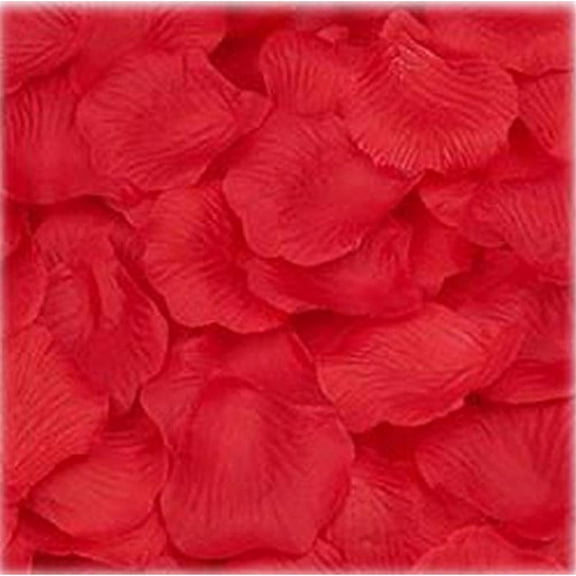 Fdelink 7.5” Artificial Non-woven Fabric Red Roses Wedding Bouquet (500 Count)