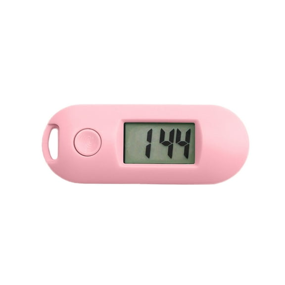 Fdelink Small Clock Mute Luminous Mini Portable Digital Electronic Clock Student Exam Study Pocket Watch Pink