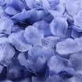 thumbnail image 1 of Fdelink Artificial Flowers 500Pc Silk Artificial Flower Rose Petals Wedding Party Decorations Sky Blue, 1 of 1