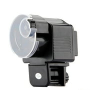 Fdelink Automatic Feeders Pond Feeder Fish Tank Digital Timer Automatic Pet Food Tank Aquarium Auto Aquarium accessories Black