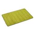 thumbnail image 1 of Fdelink Carpet Memory Foam Bath Mat Bathroom Rugs Toilet Soft Non Slip Mat Bathroom Bedroom Floor Shower Rug Decor Comfortable Water Absorbent Machine Washable Easier to Dry Floor Rug Mats Green, 1 of 4