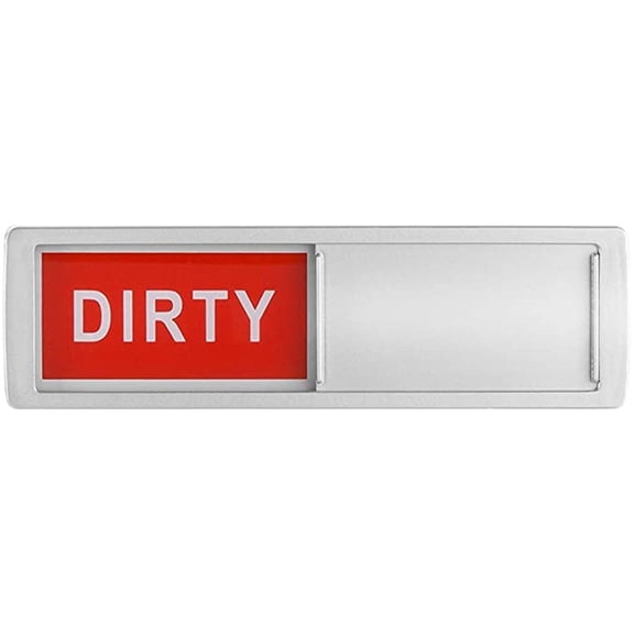 Fdelink Clean Dirty Sign Indicator Magnet Slider for Kitchen Dining Bar