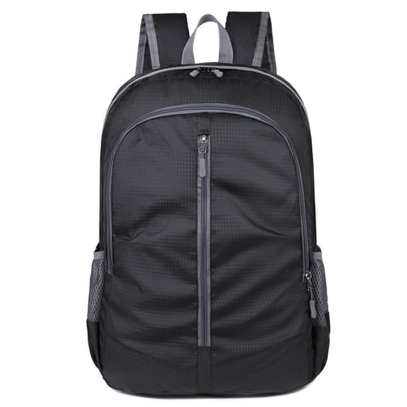 Fdelink Creative Foldable Backpack Wholesale Outdoor Skin Bag Sports Backpack Men Folding Bag Black,Backpack*1