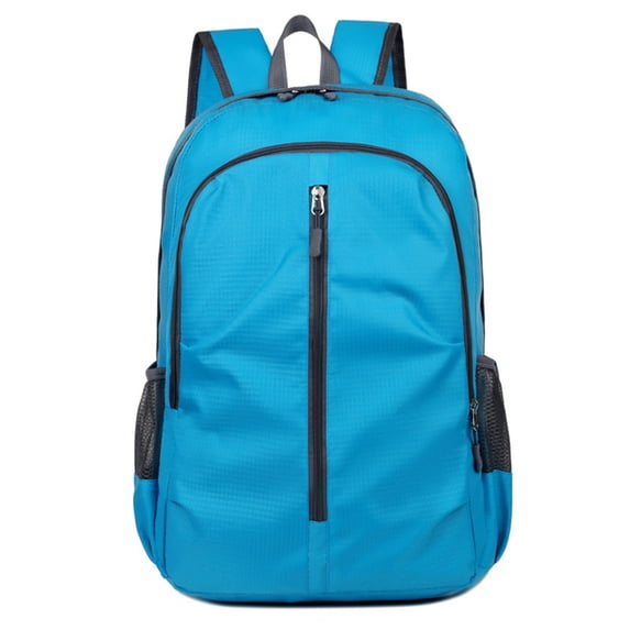 Fdelink Creative Foldable Backpack Wholesale Outdoor Skin Bag Sports Backpack Men Folding Bag Blue,Backpack*1