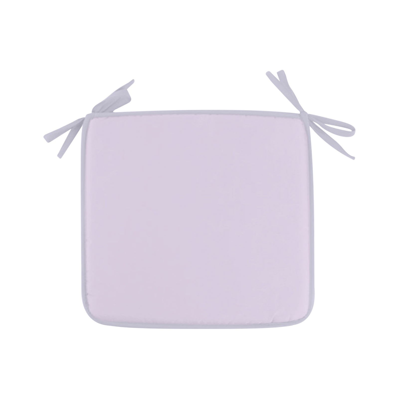 Fdelink Cushion Square Strap Garden Chair Pads Seat Cushion for Outdoor Bistros Stool Patio Dining Room Grey