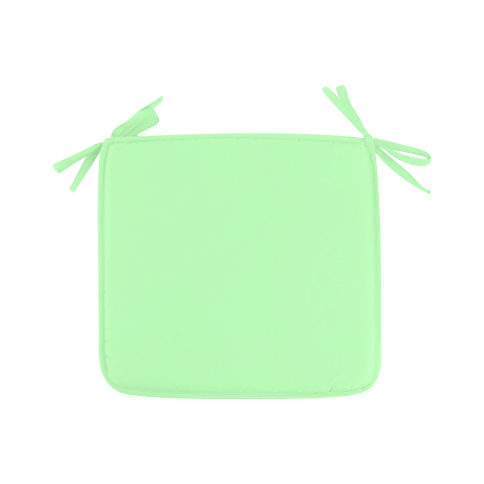 Fdelink Cushion Square Strap Garden Chair Pads Seat Cushion for Outdoor Bistros Stool Patio Dining Room Mint Green
