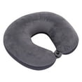 thumbnail image 1 of Fdelink Cushion Travel Neck Pillow Memory Foam Airplane Travel Comfortable Washable Cover Plane Neck Support Pillow for Neck Sleeping, 1 of 8