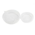 thumbnail image 1 of Fdelink Dish Steam Plate Plastic Food Clear 2Pcs Cover Splatter Vent Microwave Lid Kitchen, Dining Bar, Closure Bags & Lids & Boxes, Jar Lids, 1 of 9
