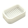 thumbnail image 1 of Fdelink Double Layer Soap Dish,Blue Drainer,Water Draining Double Deck Soap Dish Holder Case Soap Stand Box Bathroom,Bathroom Organizer,1X Soap Box, 1 of 1