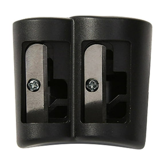 Fdelink Eyebrow Pencil Sharpener,Cosmetic Sharpener,Makeup Pencil Sharpener Cosmetic Pencil Sharpener Double Holes for Eyebrow Lip Liner Eyeliner Pencil School Sharpener,Makeup Tool,Pencil Sharpener*1