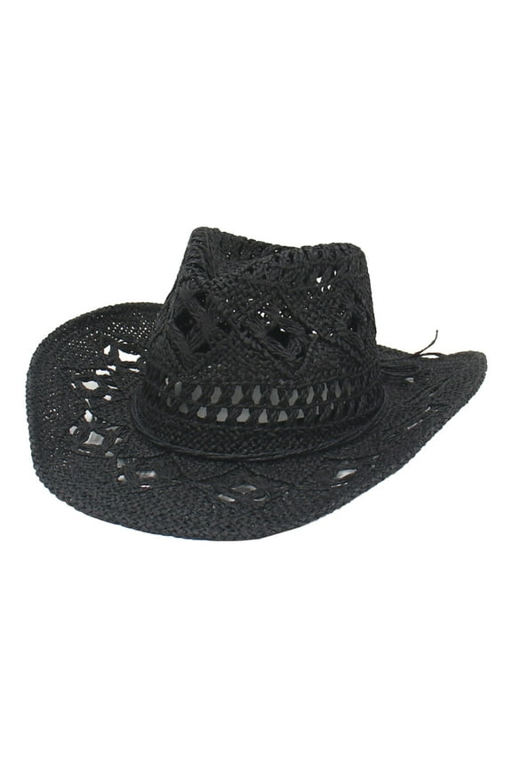 Floppy Beach Hats for Women Outdoor Sun Hats Fashionable Boho Hats Fisherman Hat (Black)