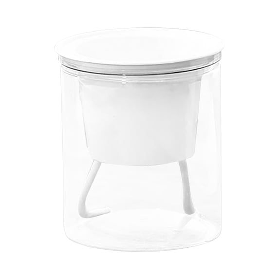 Fdelink Flower Pots Clearance Automatic Water-Absorbing Plastic Hydroponic Flower Pot Succulent Flower Pot