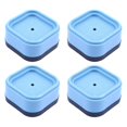 thumbnail image 1 of Fdelink Foot Pad Riser,Black Height Adjuster,Furniture Adjustable ，Adjustable Bed Heavy Duty for Table Desk Couch Chair Sofa Cabinet Bed Legs Dorm Anti Slip Foam & Rubber Pad 4 Pack,Ergonomic Mat, 1 of 7