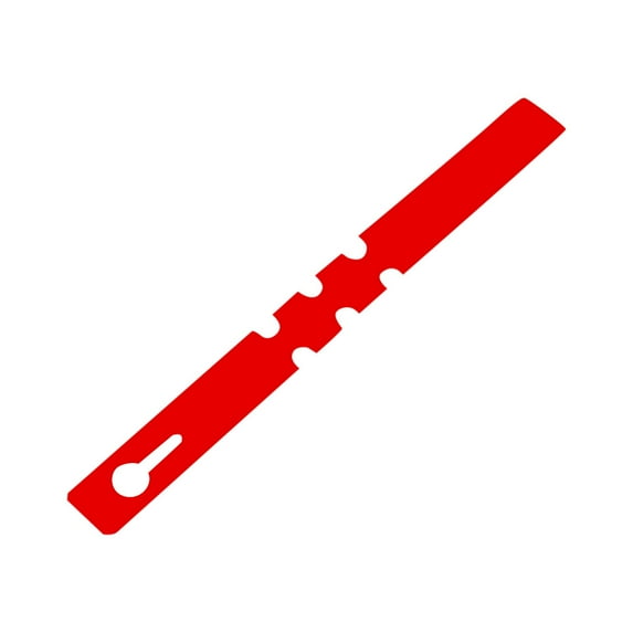 Fdelink Garden Label Clearance 100PC Plastic Plant Long TypeTags Markers Nursery Tray Garden Labels Red