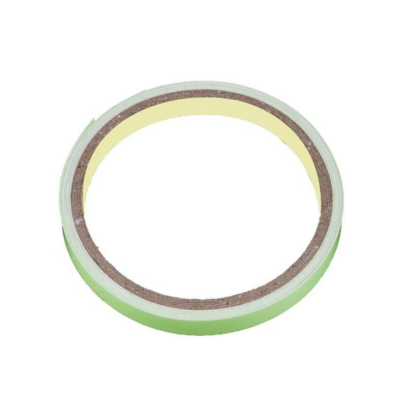 Fdelink Glow Tape,1Cm Wide Tape,Glow The Stage Dark Warning Self-Adhesive Luminous Tape In Tape Home Home Decor,Luminous Adhesive,1X Luminous Tape