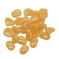 thumbnail image 1 of Fdelink Glowing Stones 100Pcs Glow in the Dark Pebbles Luminous Stones Rocks for Garden Aquariums Deco Luminous Stone (Yellow), 1 of 2