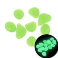 thumbnail image 1 of Fdelink Glowing Stones Glow in the Dark Pebbles Luminous Stones Rocks for Garden Aquariums Decor 100Pcs Luminous Stone, 1 of 1