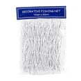 thumbnail image 1 of Fdelink Hangs Nautical Fishing Net Shell Coastal Design Seaside Wall Hanging Home Party Decoration Cotton Thread Net (White), 1 of 5