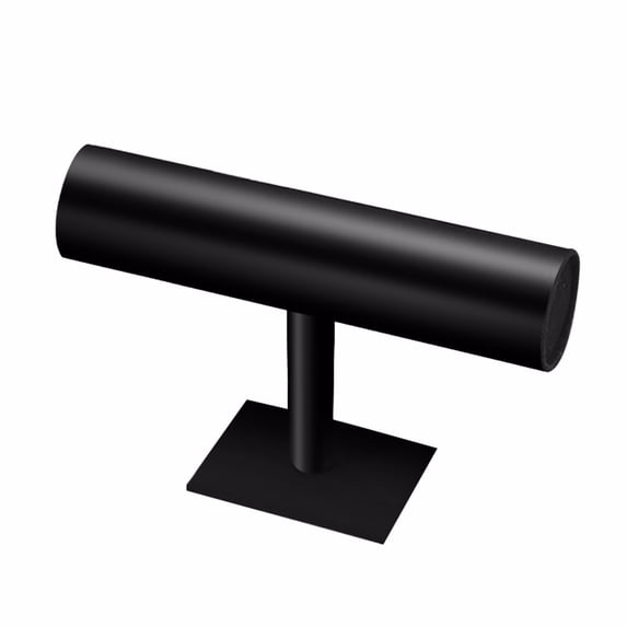 Fdelink Jewelery Stand Velvet T-Bar Display Stand Holder Organizer Bracelet Jewelry Watch Headband Home Textile Storage