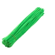 Fdelink Kitchen Cleaning Supplies Clearance 100PC Chenille Stem Solid Color Pipe Cleaners Set for DIY Arts Crafts Decoration Green