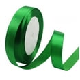thumbnail image 1 of Fdelink Narrow Goodss Decorative Gift Silk Bandwidths and Ribbons Fabric Ribbons for Wedding, Christe Gift Wrapping Paper Green, 1 of 1