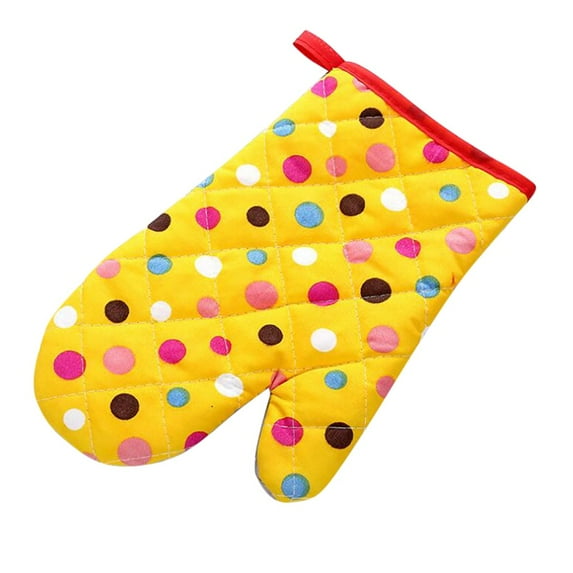 Fdelink Oven Mitts, Oven Socks, Pot Oven Pad Gloves Proof Microwave Protected Dot Heat Mitts Cooking Kitchen Kitchen,Dining & Bar