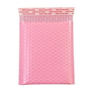 Fdelink Padded Envelopes Mailers Poly Envelopes Lined Bubble Padded Seal Self Pink Mailer 25Pcs Housekeeping & Organizers Home Textile Storage Pink