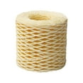 thumbnail image 1 of Fdelink Raffia Ribbon Yellow,Raffia for Crafts 150M Natural Raffia Yarn Raffia Yarn for Crocheting Raffia Paper Ribbon Natural Raffia Spool for Making Beach Bags Gift Wrapping Decorations Features:,, 1 of 4