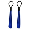 thumbnail image 1 of Fdelink Shoe Horn with Hook,Deep Blue Shoe Remover,2Pcs Lazy Shoe Helper Fits All Shoes Thread Tube Small Shoes Pull Belt Leather Shoes,2 Piece Set,2Pc Shoe Horn Hook, 1 of 4
