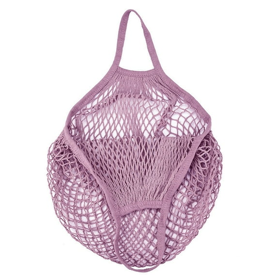Fdelink Shopping Bag Mesh Net Turtle Bag String Shopping Bag Reusable Fruit Storage Handbag New Home Textile Storage