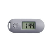 Fdelink Small Clock Mute Luminous Mini Portable Digital Electronic Clock Student Exam Study Pocket Watch Grey