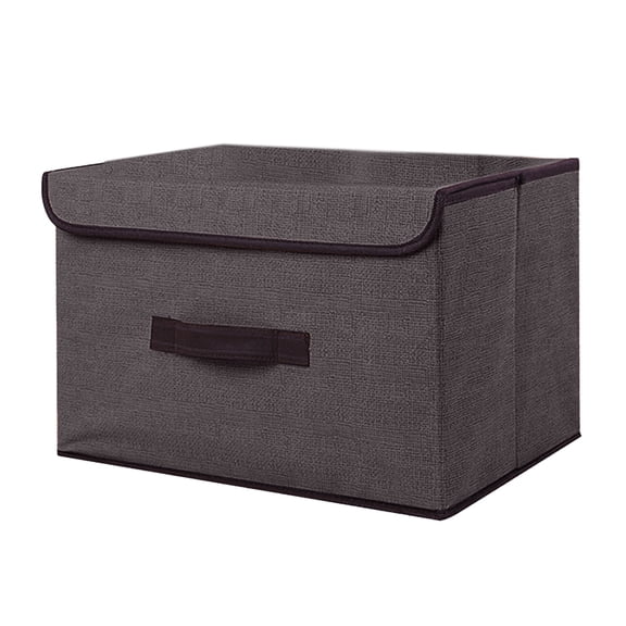 Fdelink Socks Receive Storage Box Foldable Clothing Sundries Portable Storage Box with Lid Foldable Storage Box Home Textile Storage