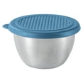 thumbnail image 1 of Fdelink Spice Jars, Storage Containers, Cup with Lid 2.7 Oz Reusable Stainless Salad Dressing Container Leakproof Silicone Lids Small Condiment Cups for Picnics Travel Meal Prep Kitchen Storage, 1 of 4