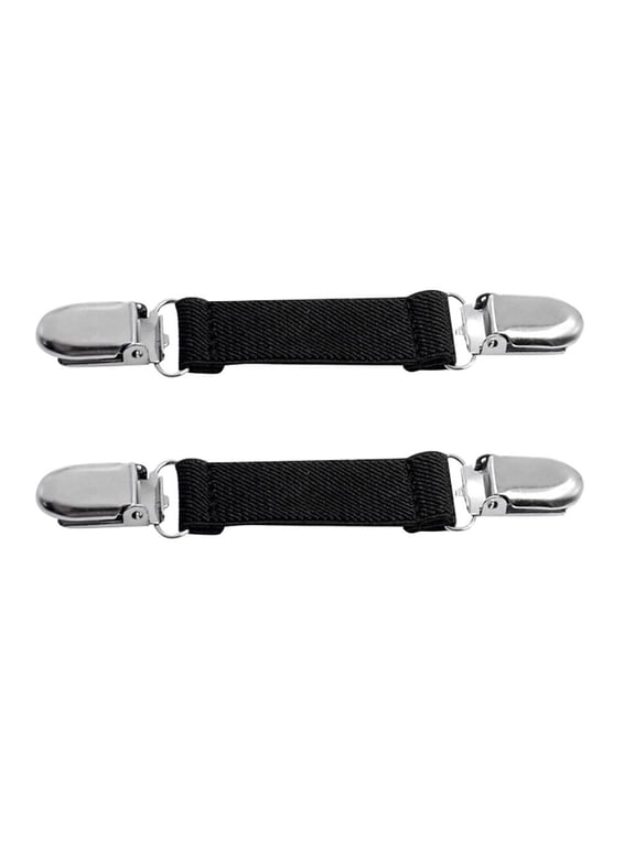 Stainless Steel Mitten Clips Elastic Glove and Mitten Clips for Kids 1 Pair, Kids Clips