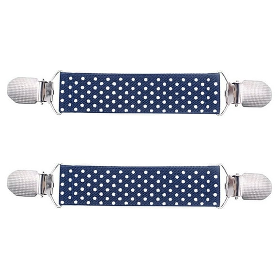 Fdelink Stainless Steel Mitten Clips Elastic Glove and Mitten Clips for Kids 1 Pair, Kids Clips