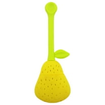 Fdelink Tea Infuser A,Steeper Ball,Creative Small Fresh Pear Silicone Tea Filter Tea Maker Can Filter,Tea Strainer,1X Tea Infuser