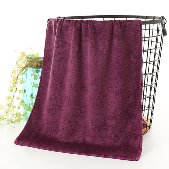 Fdelink Towel Clearance 1PC Bathing Towel Shower Absorbent Superfine Fiber Soft Comfortable Bath Towel Watermelon Red