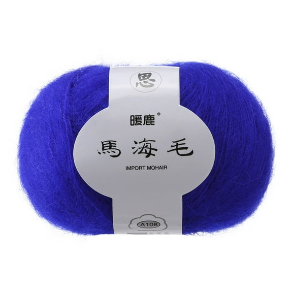 Fdelink Yarn Soft Mohair Knitting Wool Yarn Diy Shawl Scarf Crochet Thread Supplie M