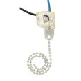 thumbnail image 1 of Fdelink Zip Cord Switch,Fan Speed Control,Ceiling Fan Light Ear Pull Chain Ze 110 Fan Light On Off Speed with Pull Chain Compatible with Ceiling Light Fans Lamps and Wall Lights,Pull Chain Switch, 1 of 9