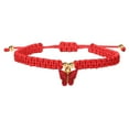 thumbnail image 1 of Fdelink a Bracelet Boho Braided Rope Beach String Anklets Friendship Foot Jewelry Butterfly Ankle Bracelets Butterfly Pendant Woven Bracelet Red, 1 of 4