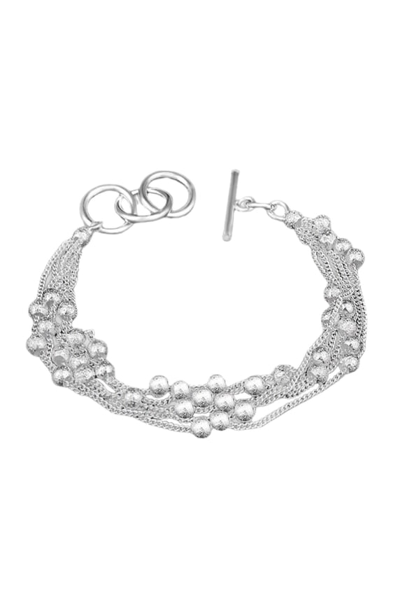 a Bracelet Bracelet 925 Sterling Silver Bracelet Women's Wedding Bracelet Bracelet Fashion Simple Gift Silver
