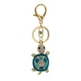 thumbnail image 1 of Fdelink a Keychain Keychain Turtle Diamond Turtle Keychain Key Ring Charm Diamond Keychain for Men and Women Blue, 1 of 3