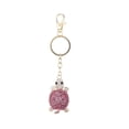 thumbnail image 1 of Fdelink a Keychain Keychain Turtle Diamond Turtle Keychain Key Ring Charm Diamond Keychain for Men and Women Pink, 1 of 7