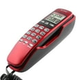 thumbnail image 1 of Fdit Mini Wall Telephone Home Office Hotel Incoming Caller ID LCD Display Landline Phone, Wired Telephone, Home Telephone, 1 of 7