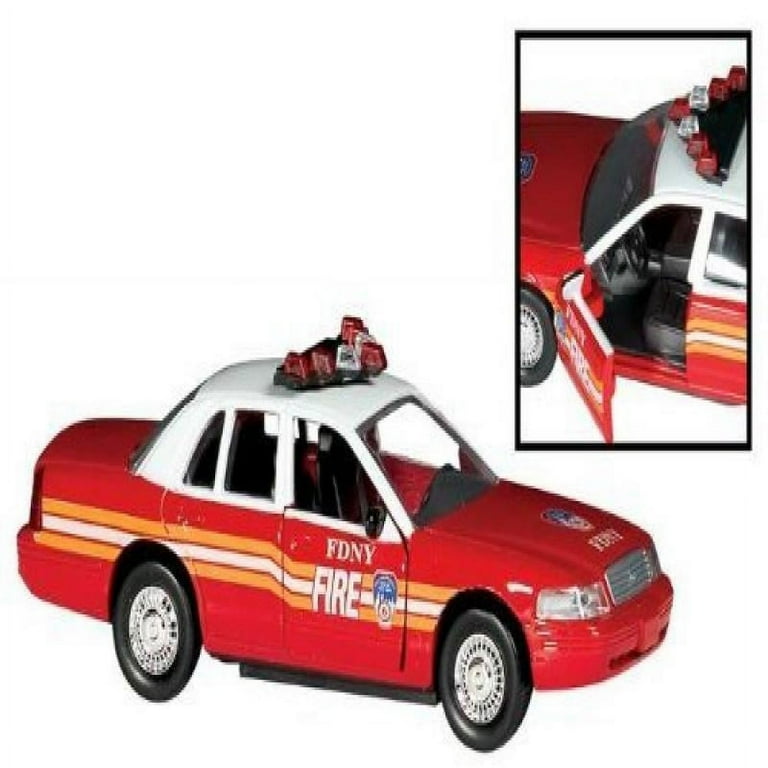 Daron FDNY Fire Chief's Car - Walmart.com