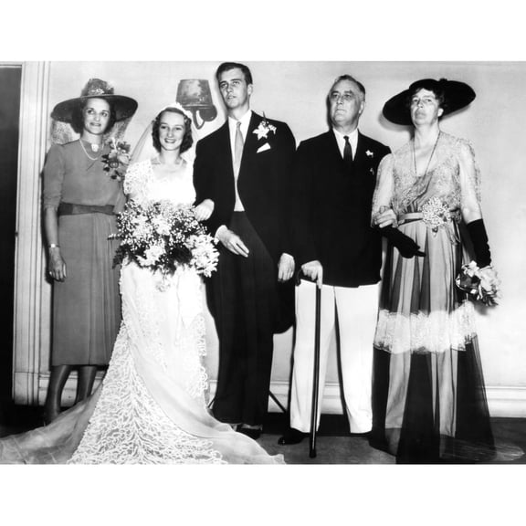 Fdr Presidency. From Left Francis Clark History (24 x 18)