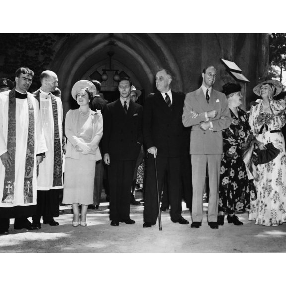 Fdr Presidency. From Left Reverend A. Raymond Smith History (36 x 24)